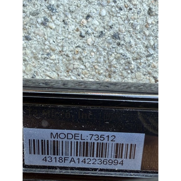 T3 SinglePass X Hair Straightener Flat Iron Model 73512 Black Adjustable Heat - Picture 4 of 6